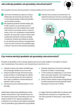 jak uniknąć podatku od sprzedaży nieruchomości 